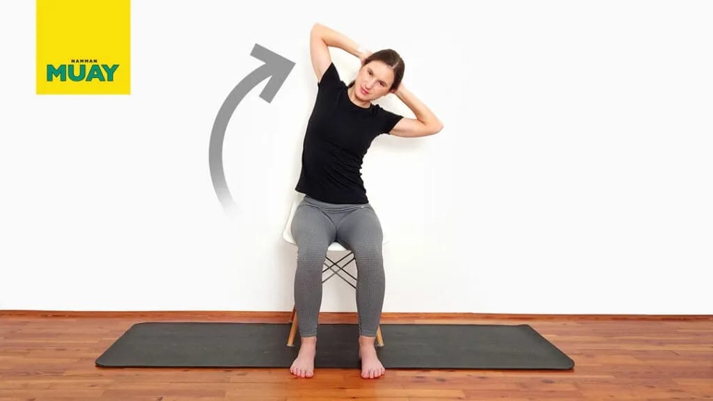 Allungamento laterale toracico per la flessibilità